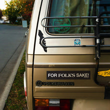 Load image into Gallery viewer, &#39;For FOLK&#39;S Sake&#39; Stickers
